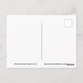 Minneapolis, MN Skyline Postkarte (Rückseite)