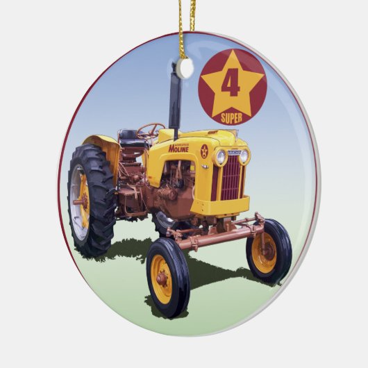 Minneapolis-Moline 4 Sterne Super Keramikornament (Links)