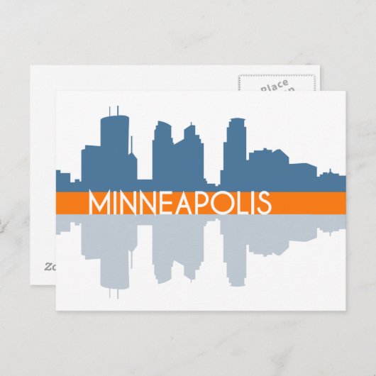 Minneapolis Postcard Postkarte (Vorne/Hinten)