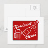 Minneapolis Postkarte (Vorne/Hinten)
