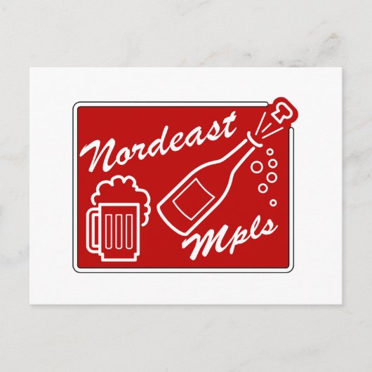 Minneapolis Postkarte (Vorderseite)