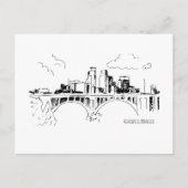 Minneapolis Postkarte (Vorderseite)
