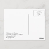 Minneapolis Postkarte (Rückseite)