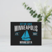 Minneapolis Postkarte (Stehend Vorderseite)