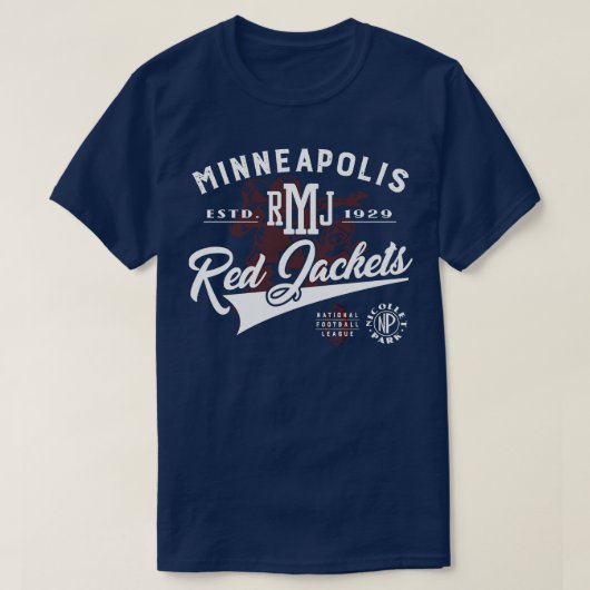 Minneapolis Red Jackets T-Shirt (Design vorne)