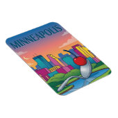 Minneapolis Sculpture Garden Magnet (Rechte Seite)