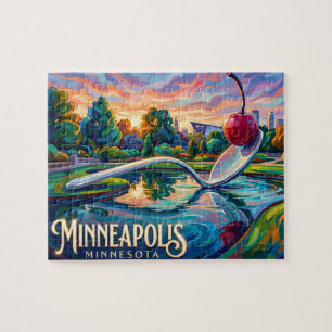 Minneapolis Sculpture Garden Minnesota Puzzle