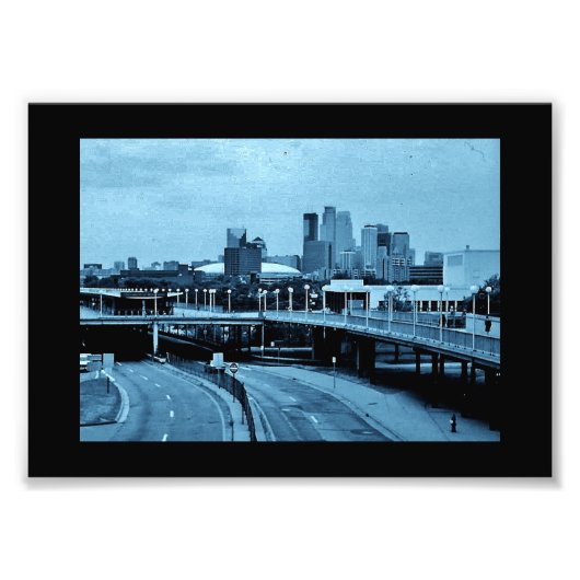 Minneapolis Skyline Fotodruck (Vorne)