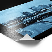 Minneapolis Skyline Fotodruck (Ecke)