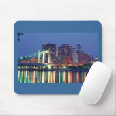 Minneapolis-Skyline nachts Mousepad (Mit Mouse)