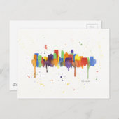 Minneapolis Skyline Postkarte (Vorne/Hinten)