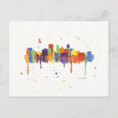 Minneapolis Skyline Postkarte (Vorderseite)