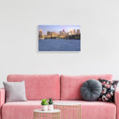 Minneapolis-Skyline und eingefrorener Lenkflugkörp Leinwanddruck (Insitu (Wohnzimmer))