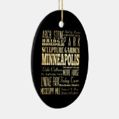 Minneapolis-Stadt der Keramik Ornament (Rechts)