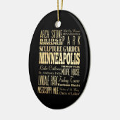 Minneapolis-Stadt der Keramik Ornament (Links)