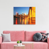 Minneapolis Stone Arch Bridge Leinwanddruck (Insitu (Wohnzimmer))