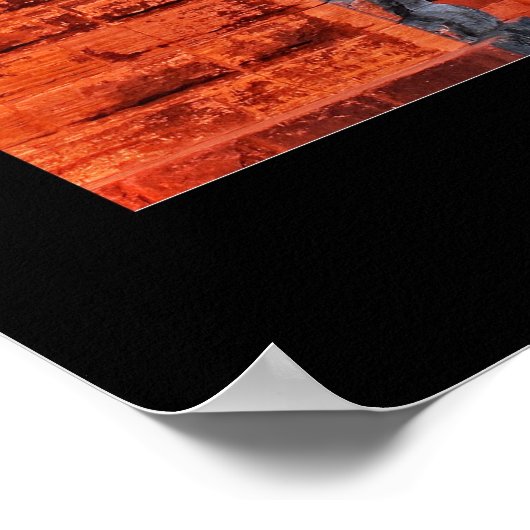 Minneapolis Stone Arch Bridge Poster (Ecke)