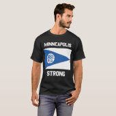 Minneapolis Strong Basic Dark T-Shirt (Vorne ganz)
