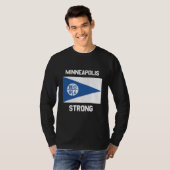 Minneapolis Strong Basic Langarm-T-Shirt T-Shirt (Vorne ganz)