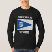 Minneapolis Strong Basic Long Sleeve T-Shirt (Vorderseite)