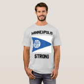 Minneapolis Strong Herren Basic T-Shirt (Vorne ganz)