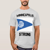 Minneapolis Strong Men’s Basic T-Shirt (Vorderseite)