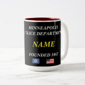 Minneapolis-Tasse Zweifarbige Tasse (VorderseiteRechts)