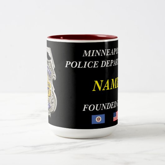 Minneapolis-Tasse Zweifarbige Tasse (Mittel)