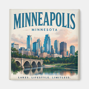 Minneapolis urbane Natur Magnet