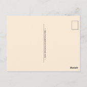 Minneapolis Vintage Street Map Postkarte (Rückseite)