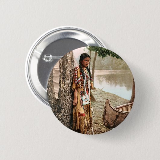 Minnehaha 1897 button (Vorne & Hinten)