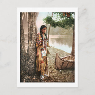 Minnehaha 1897 indianischer Amerikaner Hiawatha Vi Postkarte
