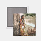 Minnehaha 1897 magnet (Vorderseite/Rückseite)