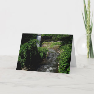 "Minnehaha Falls #4" Get Well Card Karte