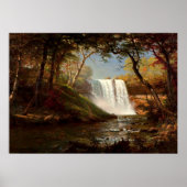 Minnehaha Falls, ein Kunstwerk von Albert Bierstad Poster (Vorne)