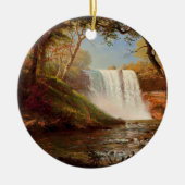 Minnehaha Falls, Fine Art von Albert Bierstadt, Keramik Ornament (Vorne)