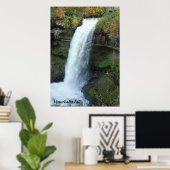 Minnehaha Falls Poster (Heimbüro)