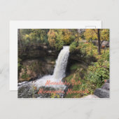 Minnehaha Falls Postkarte (Vorne/Hinten)