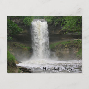 Minnehaha Falls Postkarte