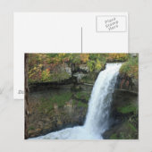 Minnehaha Falls Postkarte (Vorne/Hinten)