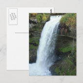 Minnehaha Falls Postkarte (Vorne/Hinten)