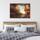 Minnehaha Falls, schöne Kunst von Albert Bierstadt Leinwanddruck (Insitu (Schlafzimmer))