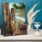 Minnehaha - Indianeramerikaner Hiawatha 1904 Fotoplatte (Seite)