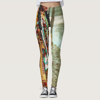 Minnehaha - Indianeramerikaner Hiawatha 1904 Leggings