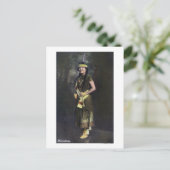 Minnehaha Portrait Postkarte (Stehend Vorderseite)
