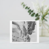 Minnekahta Falls nähe Hot Springs Foto Postkarte (Stehend Vorderseite)