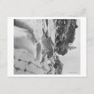 Minnekahta Falls nähe Hot Springs Foto Postkarte