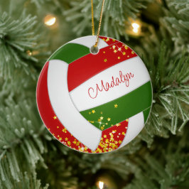 Minnesängerinnen und Volleyball Keramik Ornament