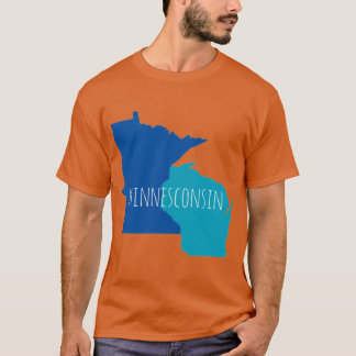 Minnesconsin Merchandise for MNWI Lovers T-Shirt
