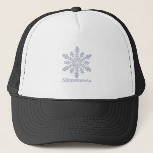 Minnesnowta Blue Snowflake Truckerkappe